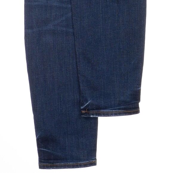 Express Jeans Womens Size 4 S Legging Mid Rise Distressed Blue Measure 30 x 26.5 - Picture 9 of 12